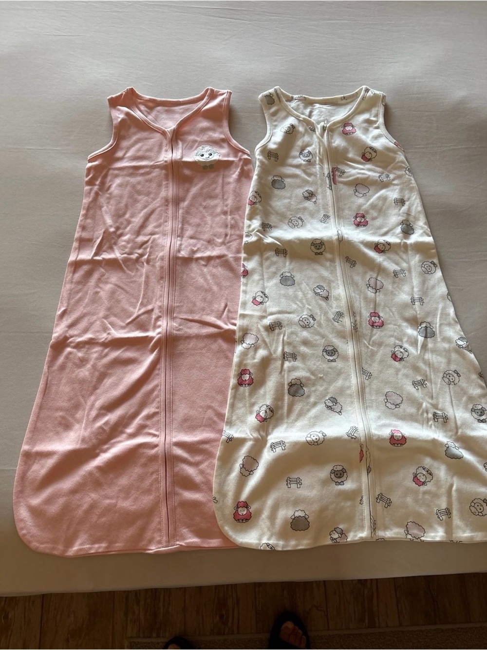 Large New DAYSU Sleep Sack 12-18 Months, 100% Cotton Wearable Blanket, Zippered